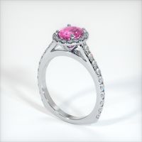 1.44 Ct. Sapphire Ring, 14K White Gold 2