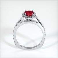 1.62 Ct. Ruby Ring, 14K White Gold 3