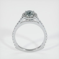 1.15 Ct. Sapphire Ring, 18K White Gold 3