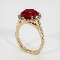 5.08 Ct. Ruby Ring, 14K Yellow Gold 2