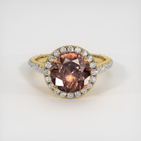 3.34 Ct. Gemstone Ring, 18K Yellow Gold 1