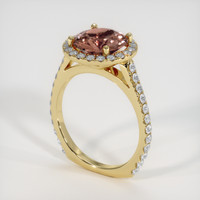 3.34 Ct. Gemstone Ring, 18K Yellow Gold 2