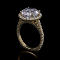 5.38 Ct. Gemstone Ring, 18K Yellow Gold 2