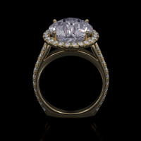 5.38 Ct. Gemstone Ring, 18K Yellow Gold 3