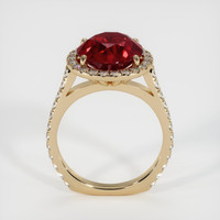 5.08 Ct. Ruby Ring, 18K Yellow Gold 3