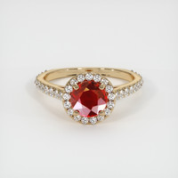 Ruby Ring 1.15 Ct., 18K Yellow Gold Preview