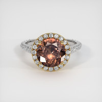 3.34 Ct. Gemstone Ring, 18K Yellow & White 1