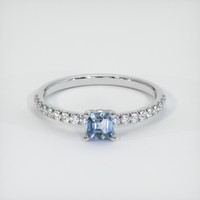 0.48 Ct. Sapphire Ring, Platinum 950 1