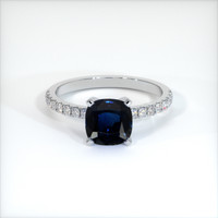 1.52 Ct. Sapphire Ring, Platinum 950 1