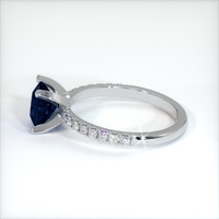 1.52 Ct. Sapphire Ring, Platinum 950 4