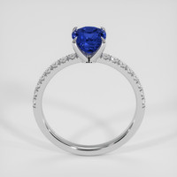 1.50 Ct. Blue Sapphire Ring, Platinum 950 3