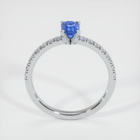 0.66 Ct. Sapphire Ring, Platinum 950 3