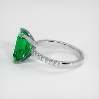 2.51 Ct. Emerald  Ring - Platinum 950