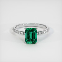 Emerald Ring 1.67 Ct., Platinum 950 Preview