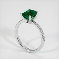 Emerald Ring 1.67 Ct., Platinum 950 Preview