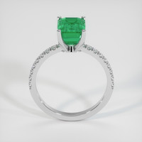 2.25 Ct. Emerald Ring, Platinum 950 3