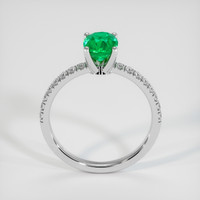 1.06 Ct. Emerald Ring, Platinum 950 3