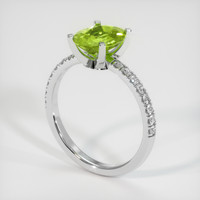 1.55 Ct. Gemstone Ring, Platinum 950 2