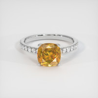 2.13 Ct. Gemstone Ring, Platinum 950 1