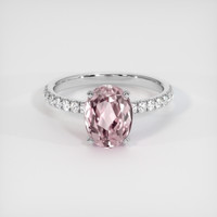 2.52 Ct. Gemstone Ring, Platinum 950 1