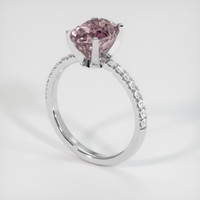 2.52 Ct. Gemstone Ring, Platinum 950 2