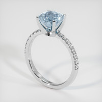 1.73 Ct. Gemstone Ring, Platinum 950 2