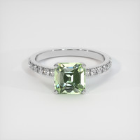 2.20 Ct. Gemstone Ring, Platinum 950 1