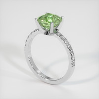 2.20 Ct. Gemstone Ring, Platinum 950 2