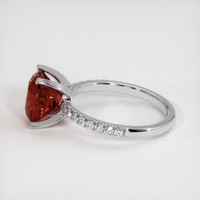 2.94 Ct. Gemstone Ring, Platinum 950 4