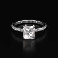 1.20 Ct. Gemstone Ring, Platinum 950 1