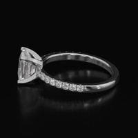 1.20 Ct. Gemstone Ring, Platinum 950 4