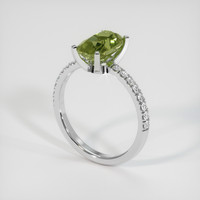 1.79 Ct. Gemstone Ring, Platinum 950 2