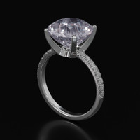 5.38 Ct. Gemstone Ring, Platinum 950 2