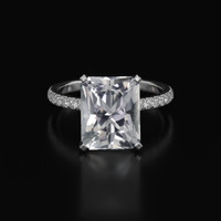 4.74 Ct. Gemstone Ring, Platinum 950 1