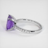 2.67 Ct. Gemstone Ring, Platinum 950 4