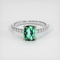 1.58 Ct. Gemstone Ring, Platinum 950 1