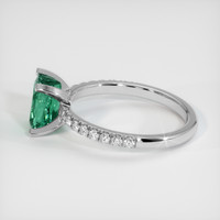 1.58 Ct. Gemstone Ring, Platinum 950 4