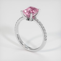 1.79 Ct. Gemstone Ring, Platinum 950 2