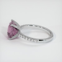 3.06 Ct. Sapphire Ring, Platinum 950 4