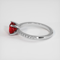 1.64 Ct. Ruby Ring, Platinum 950 4