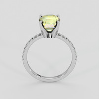 2.67 Ct. Bi Color / Parti Sapphire Ring, Platinum 950 3