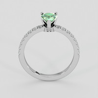 1.16 Ct. Bluish Green Sapphire Ring, Platinum 950 3