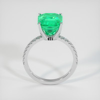 3.82 Ct. Emerald Ring, Platinum 950 3
