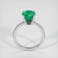 2.52 Ct. Emerald Ring, Platinum 950 3