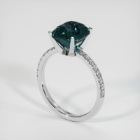3.53 Ct. Sapphire Ring, Platinum 950 2