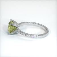 1.74 Ct. Sapphire Ring, Platinum 950 4