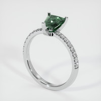0.93 Ct. Sapphire Ring, Platinum 950 2