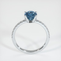 1.44 Ct. Sapphire Ring, Platinum 950 3