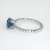 1.44 Ct. Sapphire Ring, Platinum 950 4