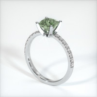 1.34 Ct. Sapphire Ring, Platinum 950 2